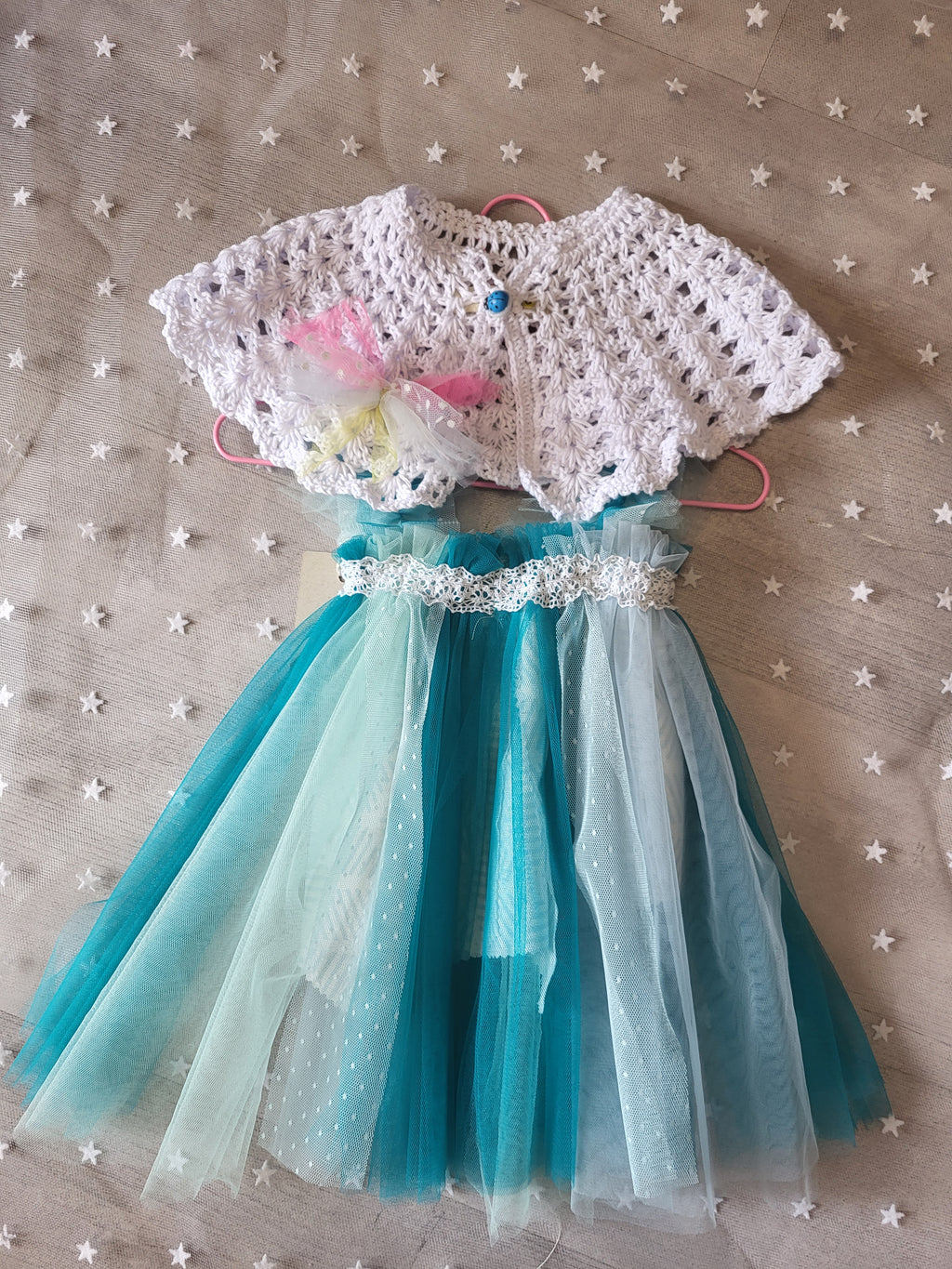 Summer blue dress