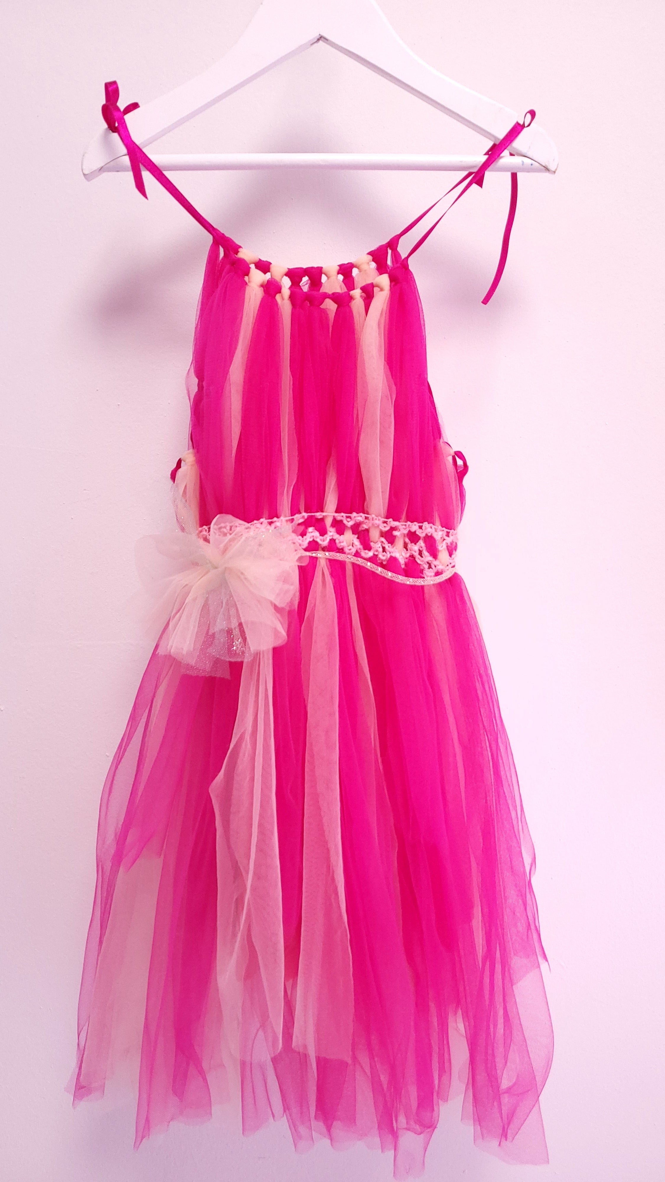 pink dress