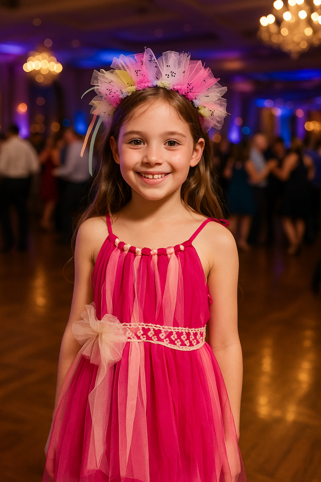 pink dress