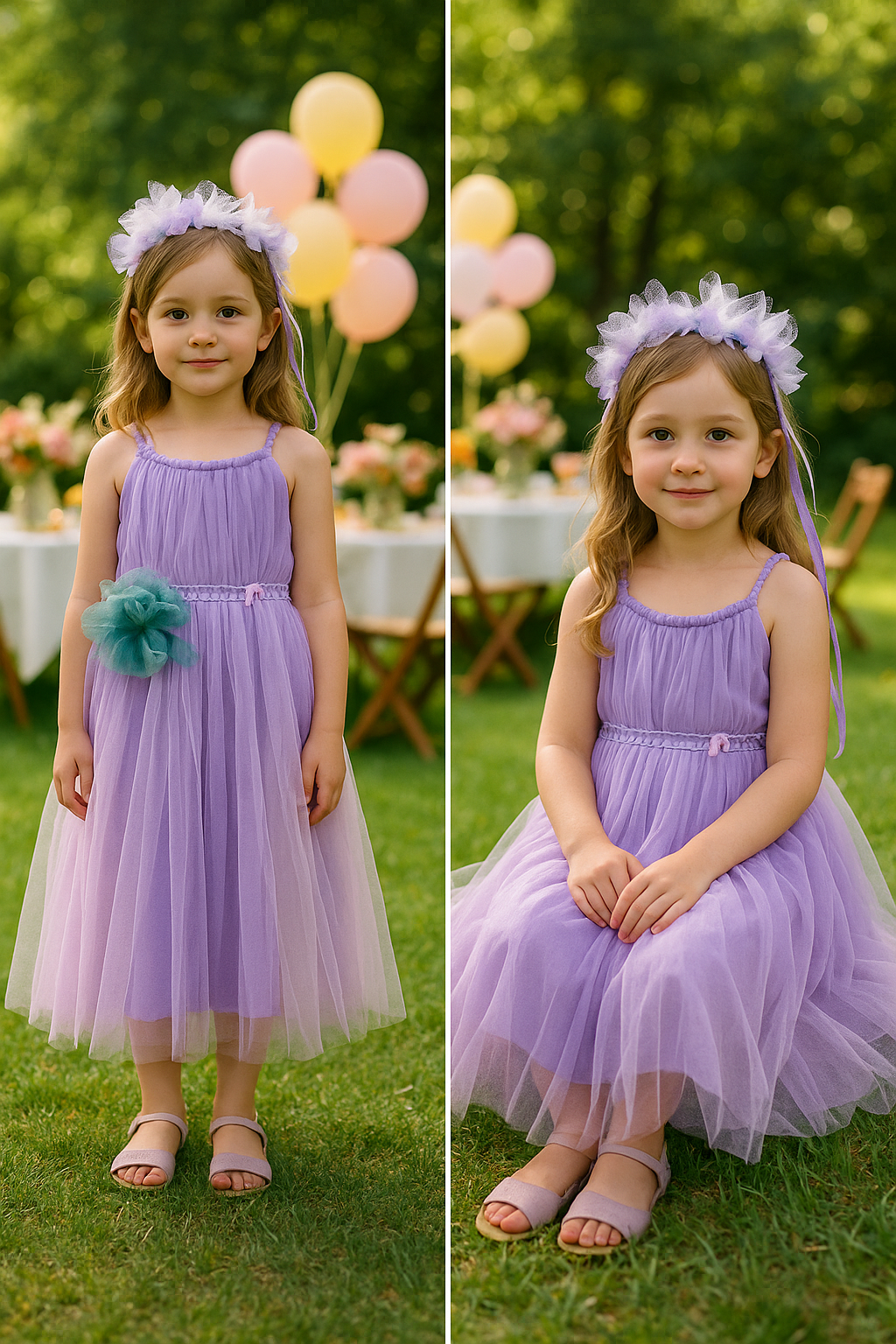 Lavender dress